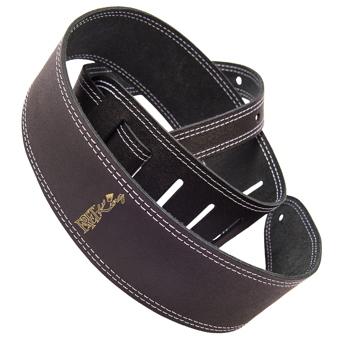 Fret-King Leather Guitar Strap