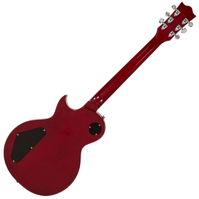 Flamed Cherry Sunburst Fret-King Eclat Custom Electric Guitar