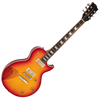 Flamed Cherry Sunburst Fret-King Eclat Custom Electric Guitar