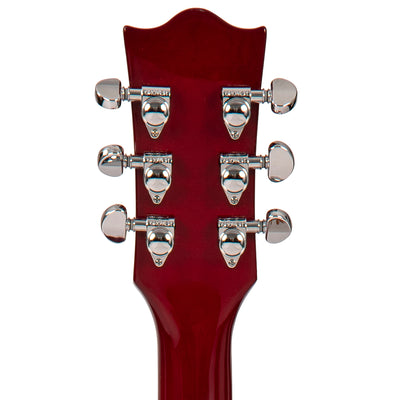 Flamed Cherry Sunburst Fret-King Eclat Custom Electric Guitar