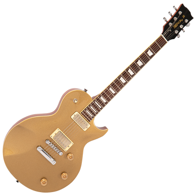 Gold Top Fret-King Eclat Custom Paul Rose Signature Model Electric Guitar