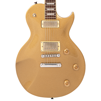 Gold Top Fret-King Eclat Custom Paul Rose Signature Model Electric Guitar