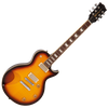 Flamed Tobacco Sunburst Fret-King Eclat Custom Electric Guitar