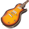Flamed Tobacco Sunburst Fret-King Eclat Custom Electric Guitar