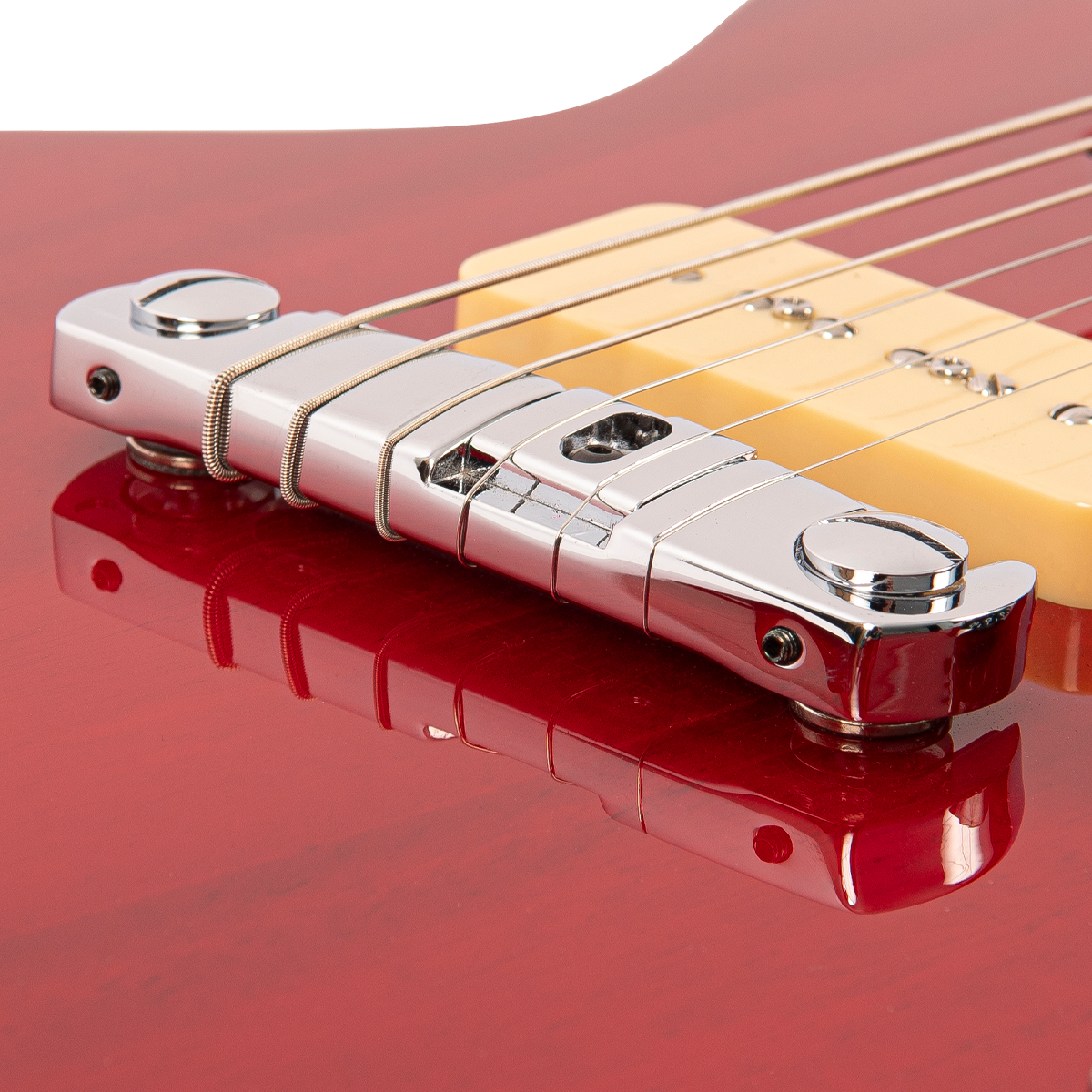 Cherry Red Fret-King Eclat Standard Electric Guitar