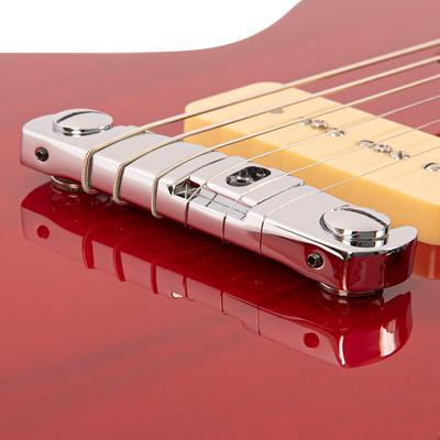 Cherry Red Fret-King Eclat Standard Electric Guitar