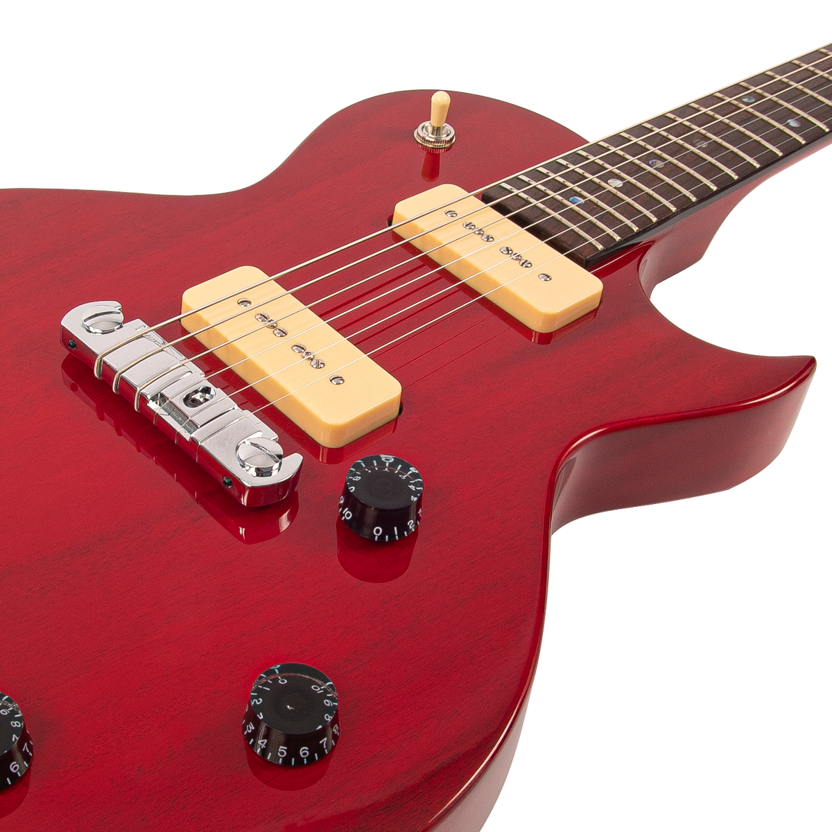 Cherry Red Fret-King Eclat Standard Electric Guitar