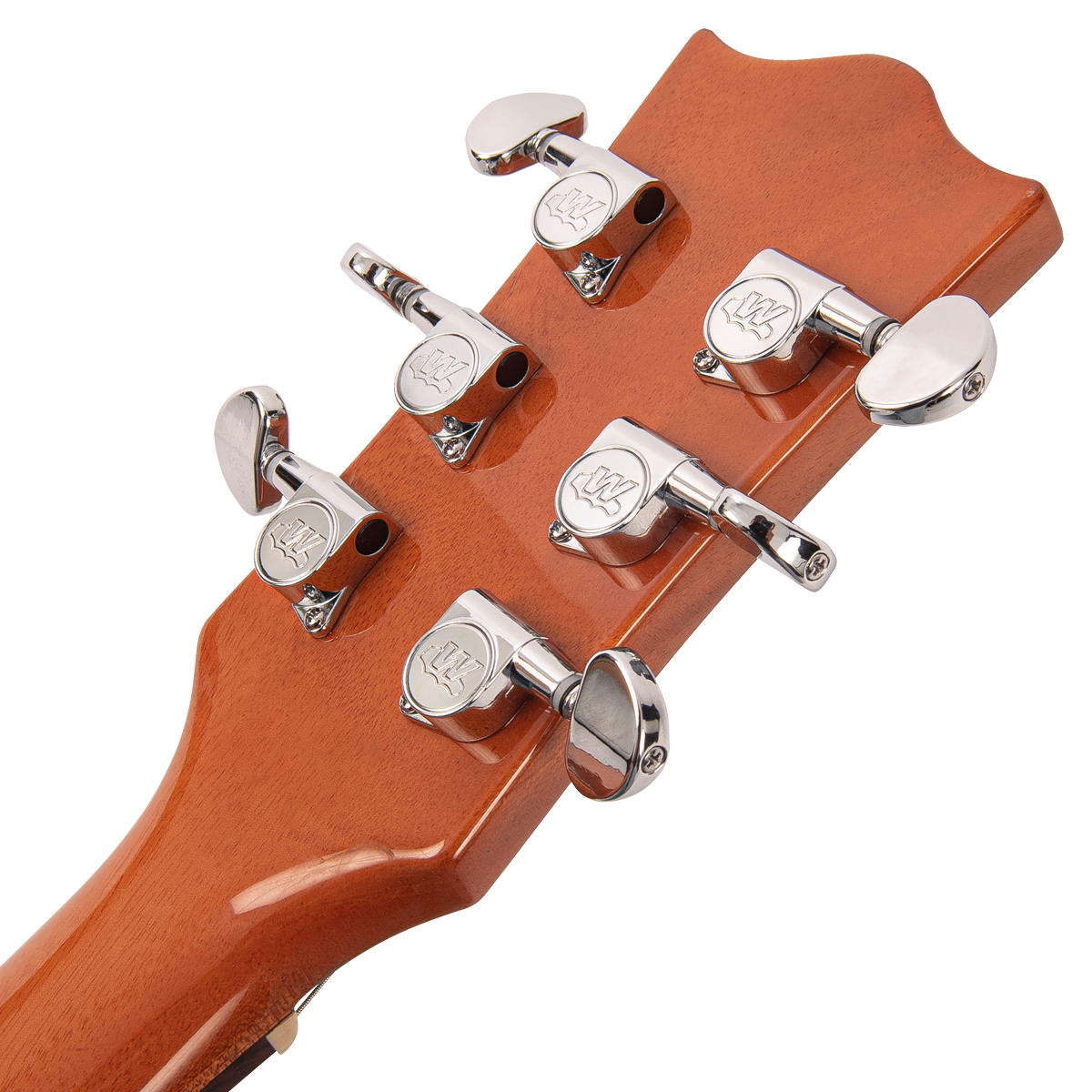 Natural Mahogany Fret-King Eclat Standard Electric Guitar