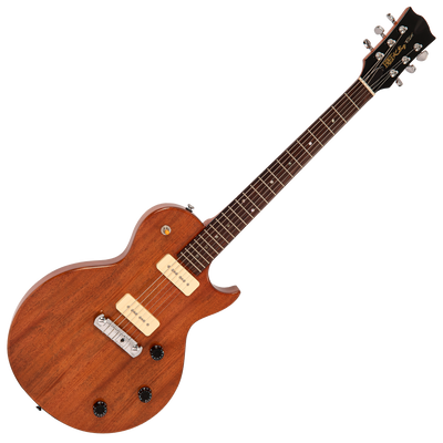 Natural Mahogany Fret-King Eclat Standard Electric Guitar