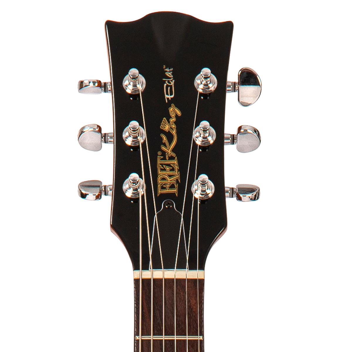 Natural Mahogany Fret-King Eclat Standard Electric Guitar
