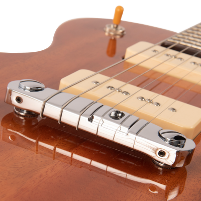 Natural Mahogany Fret-King Eclat Standard Electric Guitar