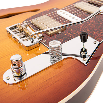 Honeyburst Fret-King Country Squire Semitone De Luxe Electric Guitar