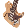 Natural Ash Fret-King Country Squire Semitone De Luxe Electric Guitar