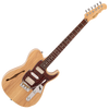 Natural Ash Fret-King Country Squire Semitone De Luxe Electric Guitar