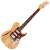 Natural Ash Fret-King Country Squire Semitone De Luxe Electric Guitar