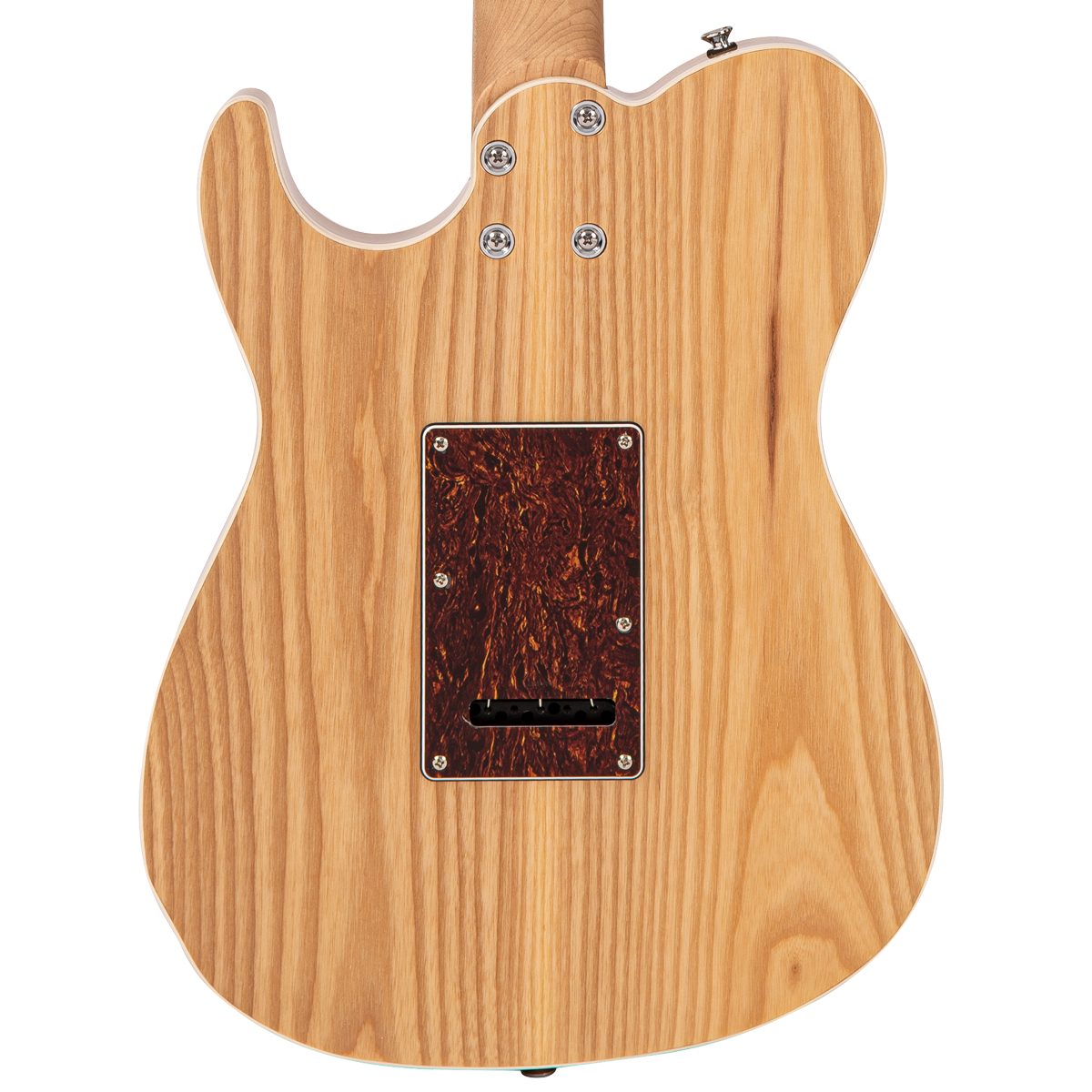 Natural Ash Fret-King Country Squire Semitone De Luxe Electric Guitar