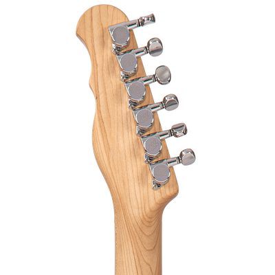 Natural Ash Fret-King Country Squire Semitone De Luxe Electric Guitar