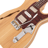 Natural Ash Fret-King Country Squire Semitone De Luxe Electric Guitar
