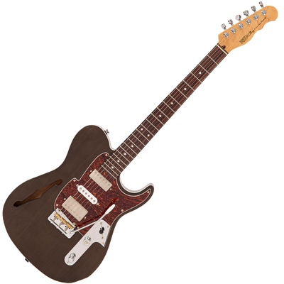 Thru Black Fret-King Country Squire Semitone De Luxe Electric Guitar