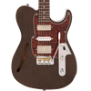 Thru Black Fret-King Country Squire Semitone De Luxe Electric Guitar