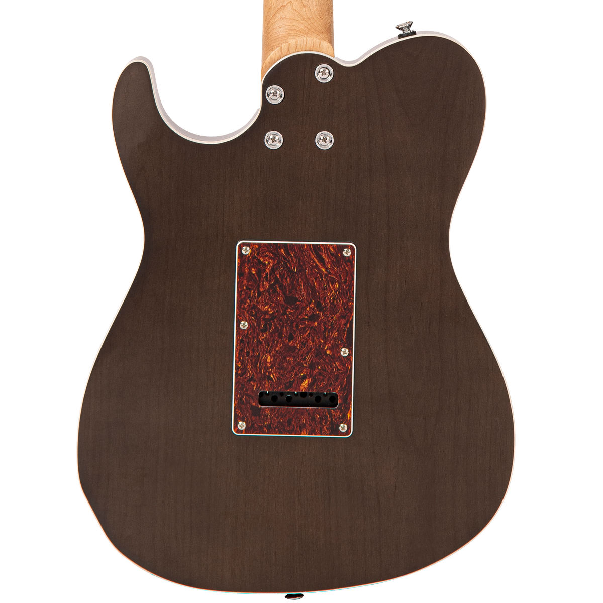 Thru Black Fret-King Country Squire Semitone De Luxe Electric Guitar