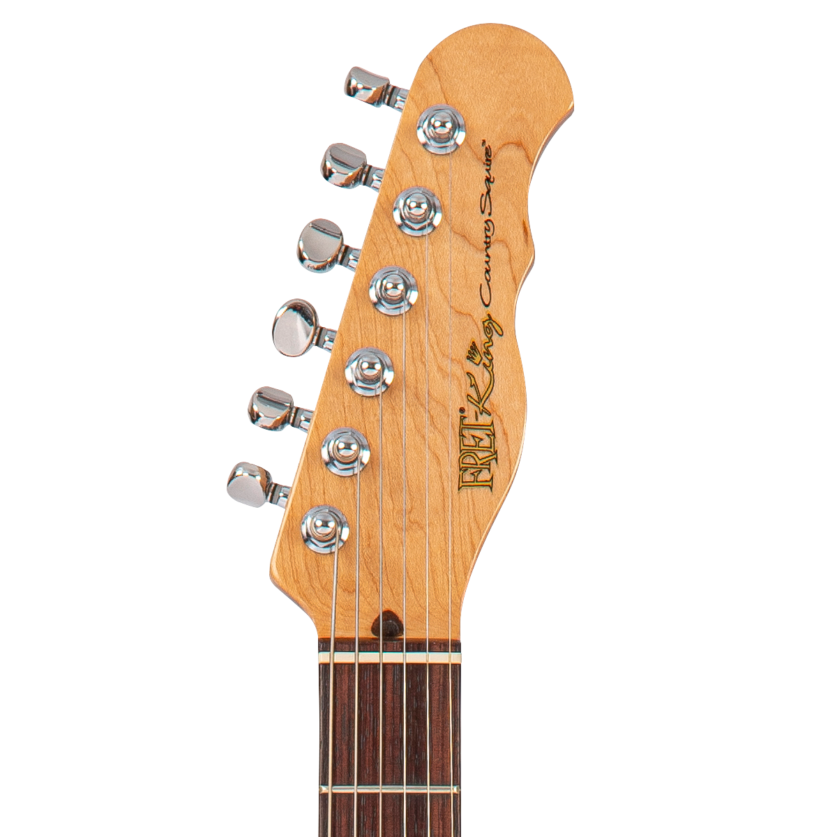 Thru Black Fret-King Country Squire Semitone De Luxe Electric Guitar