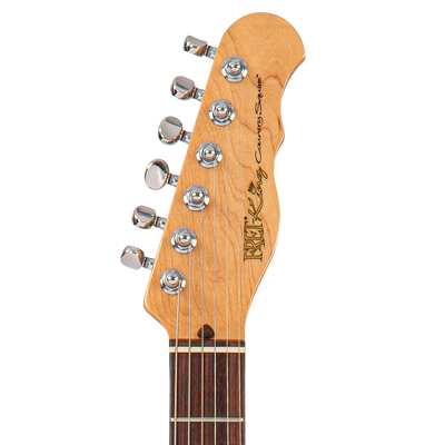 Thru Black Fret-King Country Squire Semitone De Luxe Electric Guitar