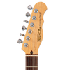 Thru Red Fret-King Country Squire Semitone De Luxe Electric Guitar