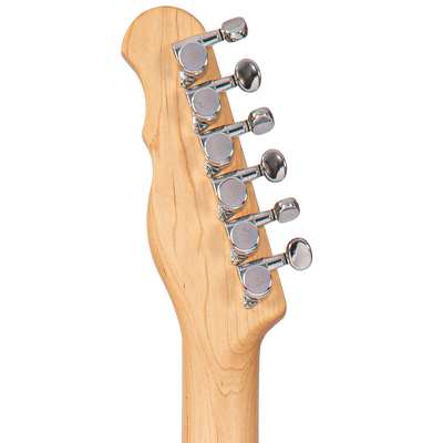 Thru Red Fret-King Country Squire Semitone De Luxe Electric Guitar