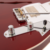 Thru Red Fret-King Country Squire Semitone De Luxe Electric Guitar
