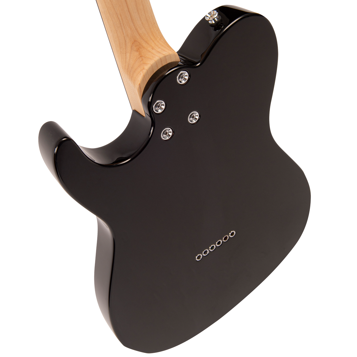Gloss Black Fret-King Country Squire Music Row Electric Guitar