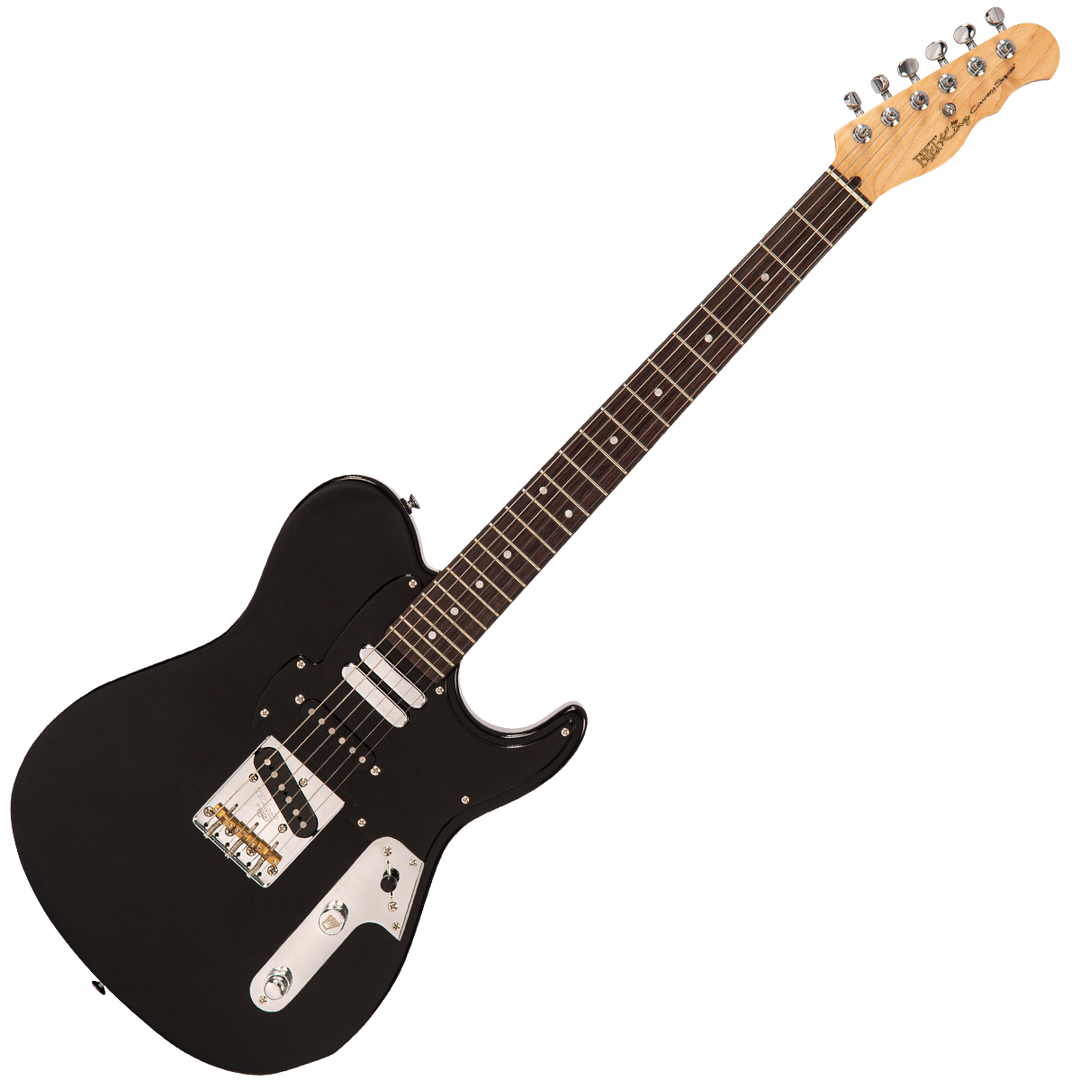 Gloss Black Fret-King Country Squire Music Row Electric Guitar