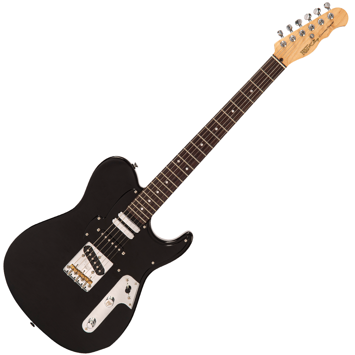 Gloss Black Fret-King Country Squire Music Row Electric Guitar
