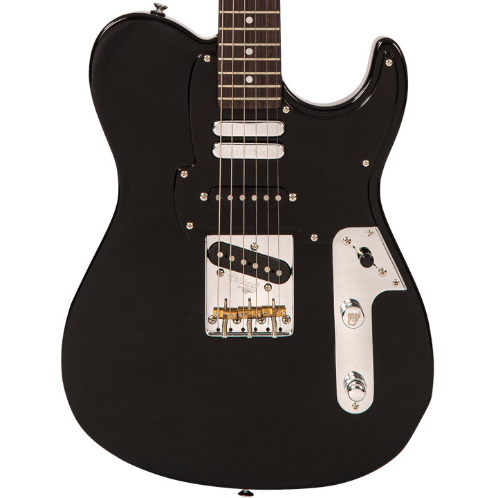 Gloss Black Fret-King Country Squire Music Row Electric Guitar