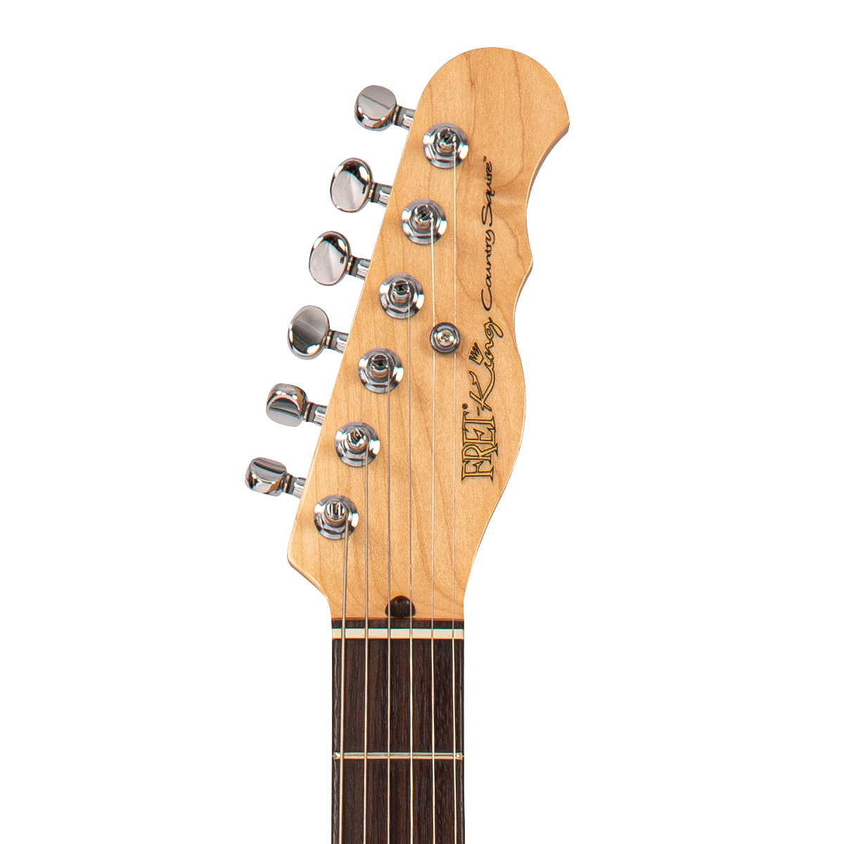 Gloss Black Fret-King Country Squire Music Row Electric Guitar