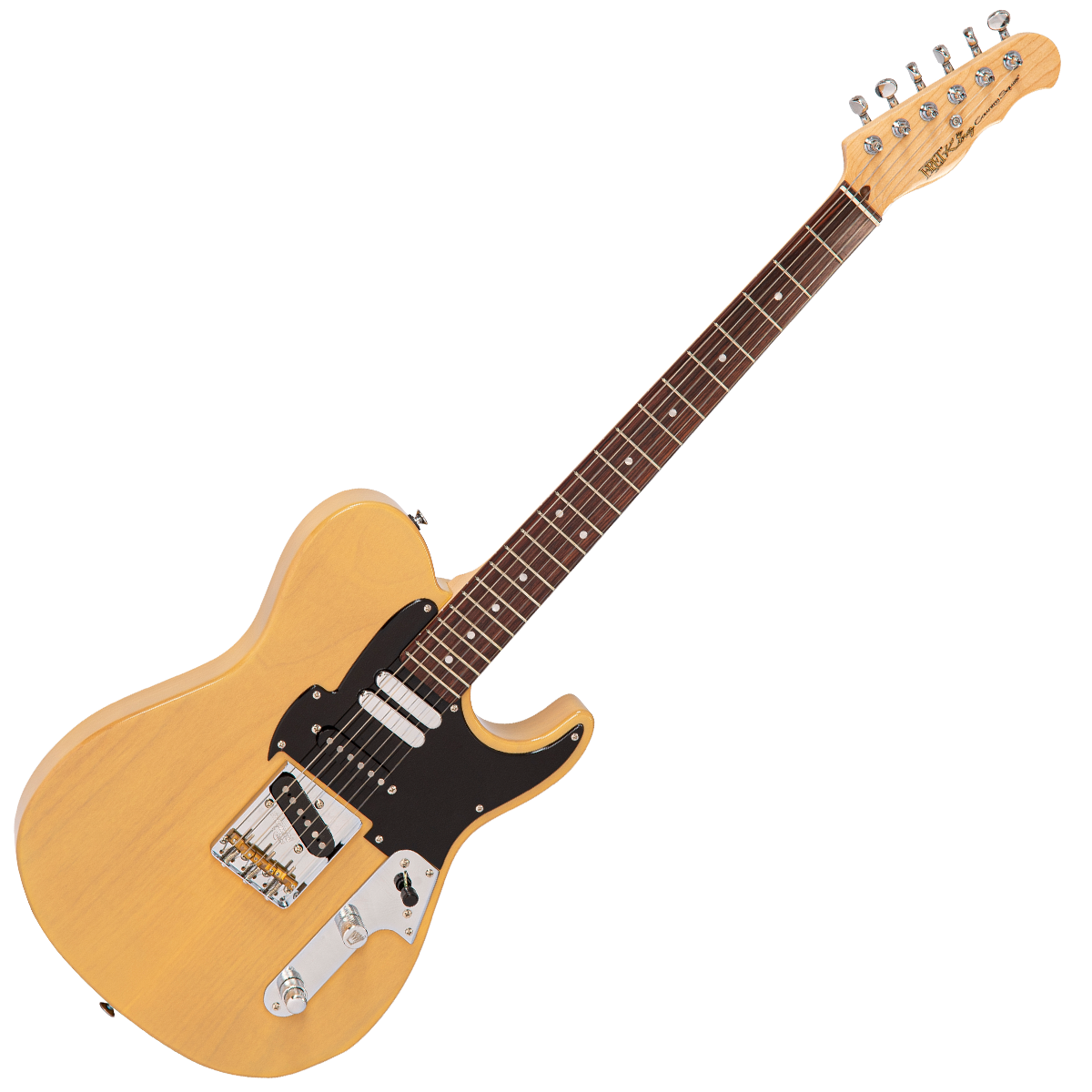 Butterscotch Fret-King Country Squire Music Row Electric Guitar