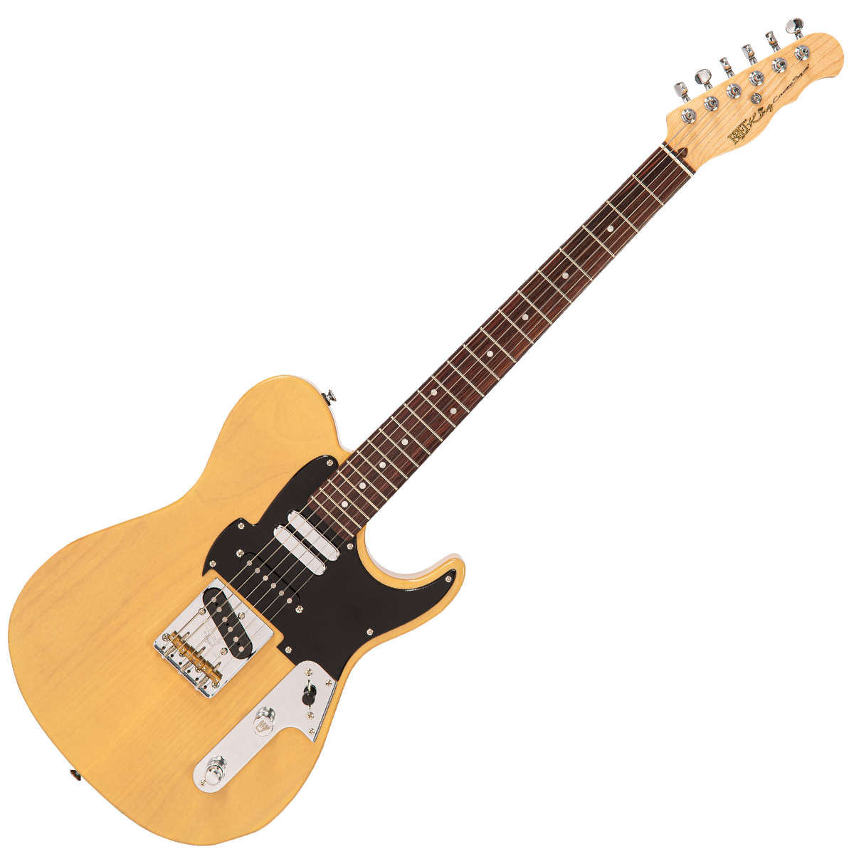 Butterscotch Fret-King Country Squire Music Row Electric Guitar