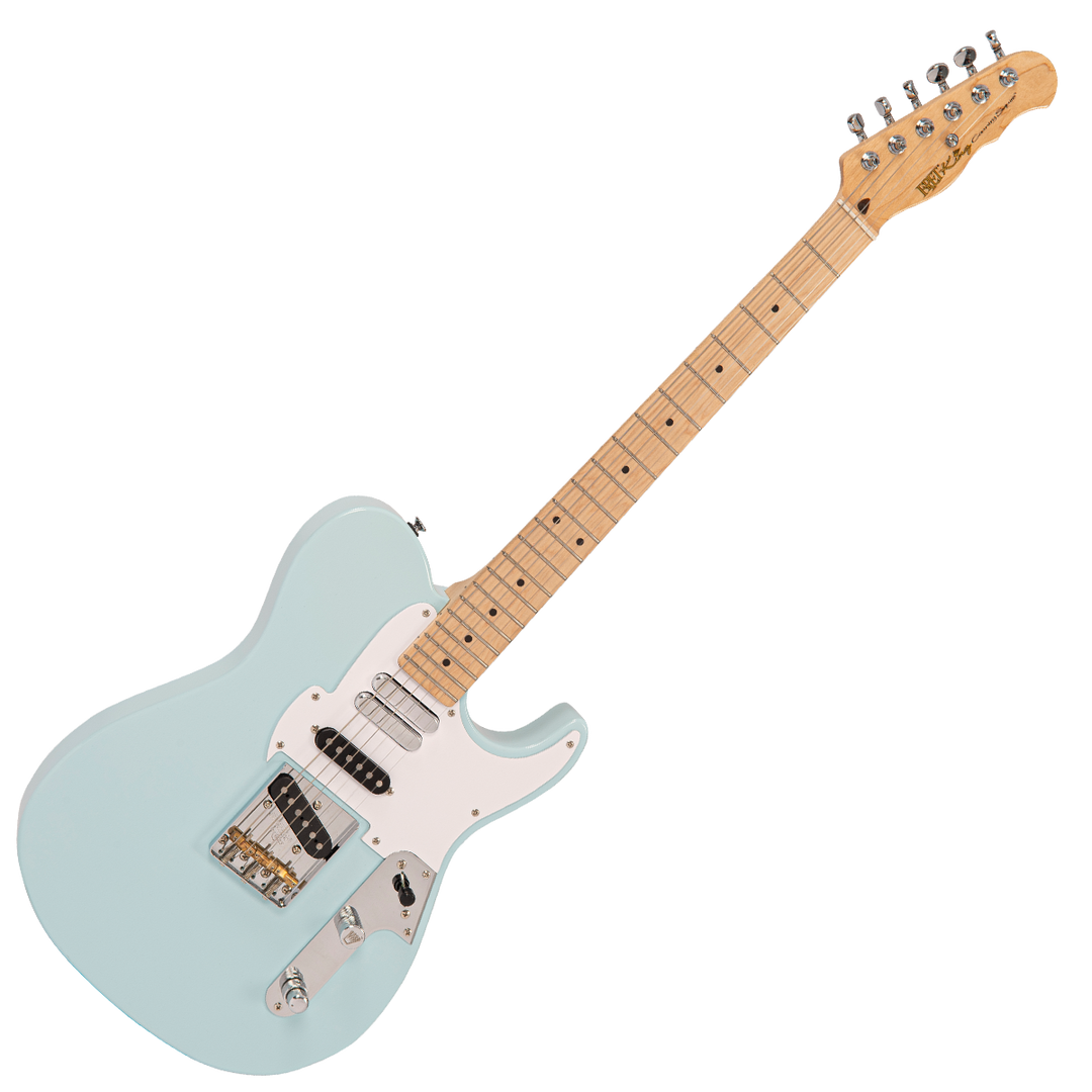 Laguna Blue Fret-King Country Squire Music Row Electric Guitar