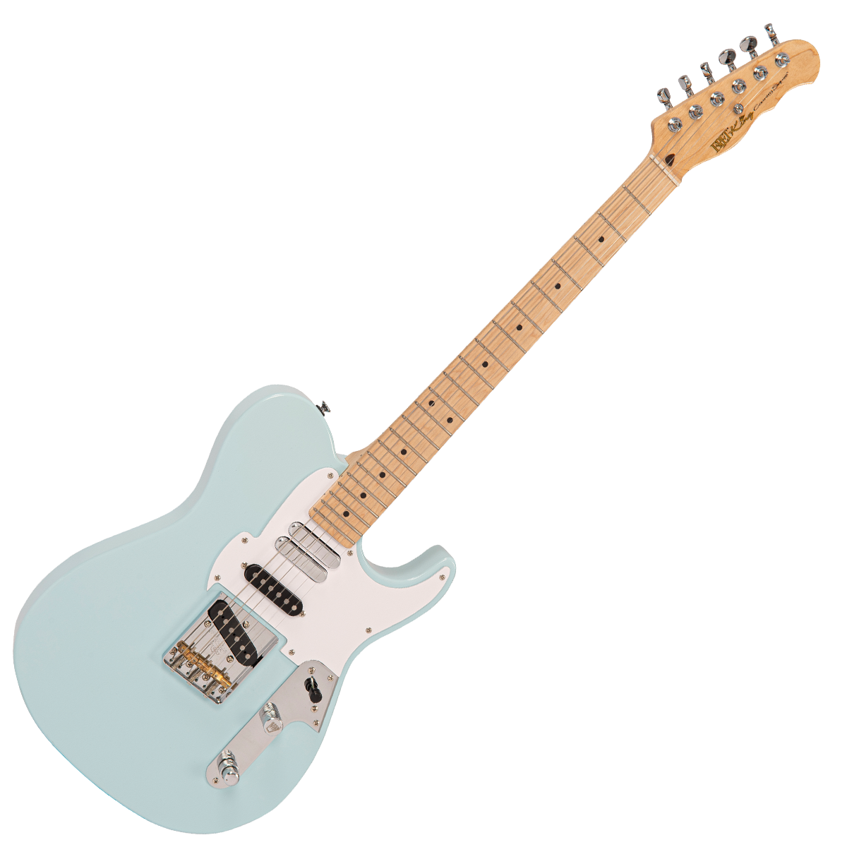Laguna Blue Fret-King Country Squire Music Row Electric Guitar