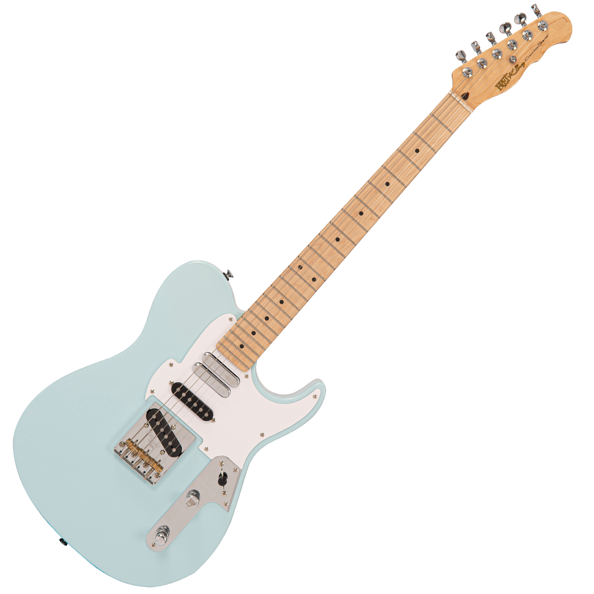 Laguna Blue Fret-King Country Squire Music Row Electric Guitar