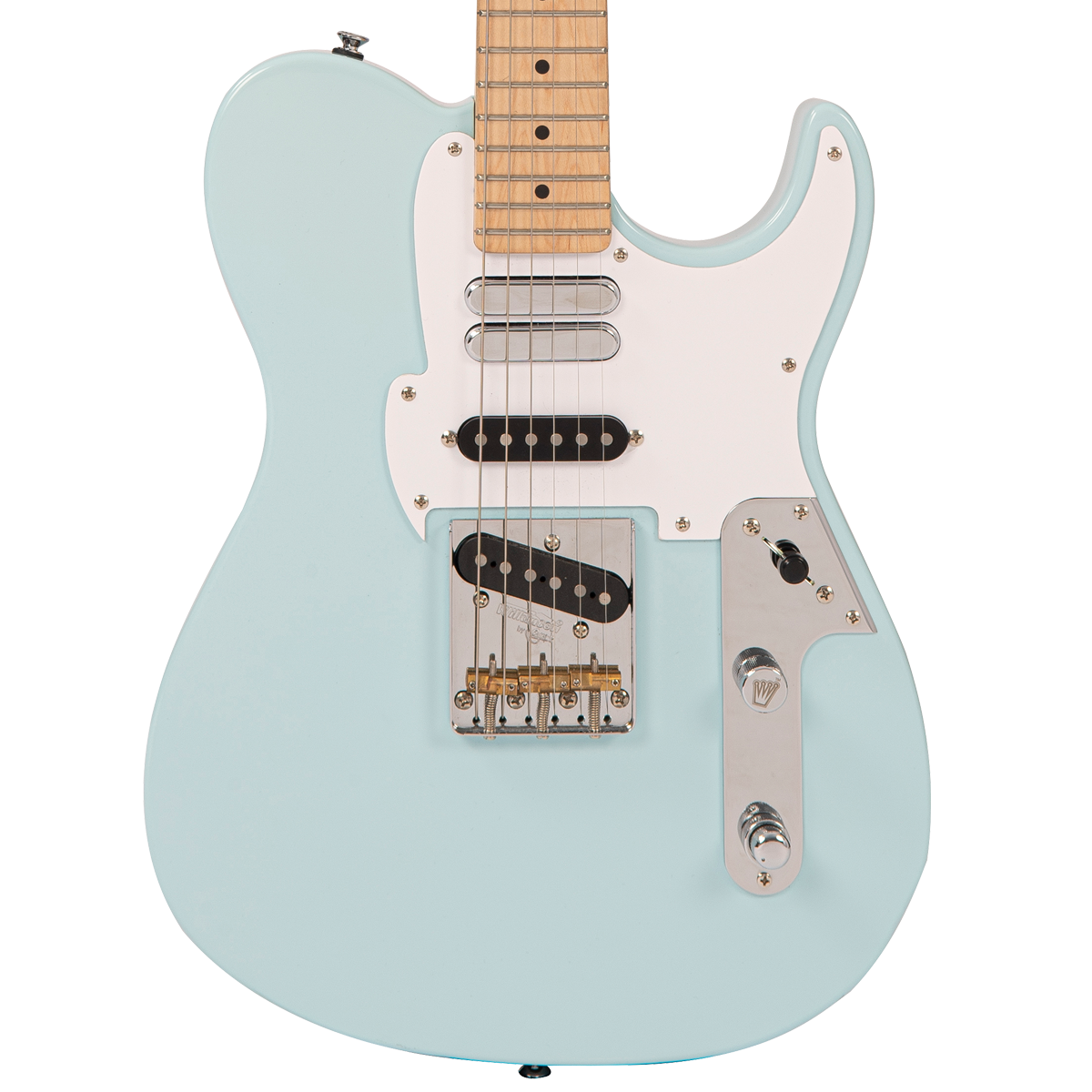 Laguna Blue Fret-King Country Squire Music Row Electric Guitar