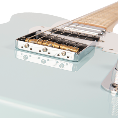 Laguna Blue Fret-King Country Squire Music Row Electric Guitar
