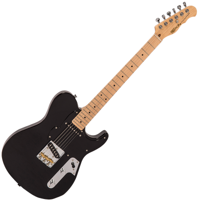 Gloss Black Fret-King Country Squire Tone Meister Electric Guitar