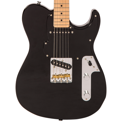 Gloss Black Fret-King Country Squire Tone Meister Electric Guitar
