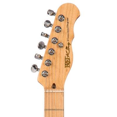 Gloss Black Fret-King Country Squire Tone Meister Electric Guitar