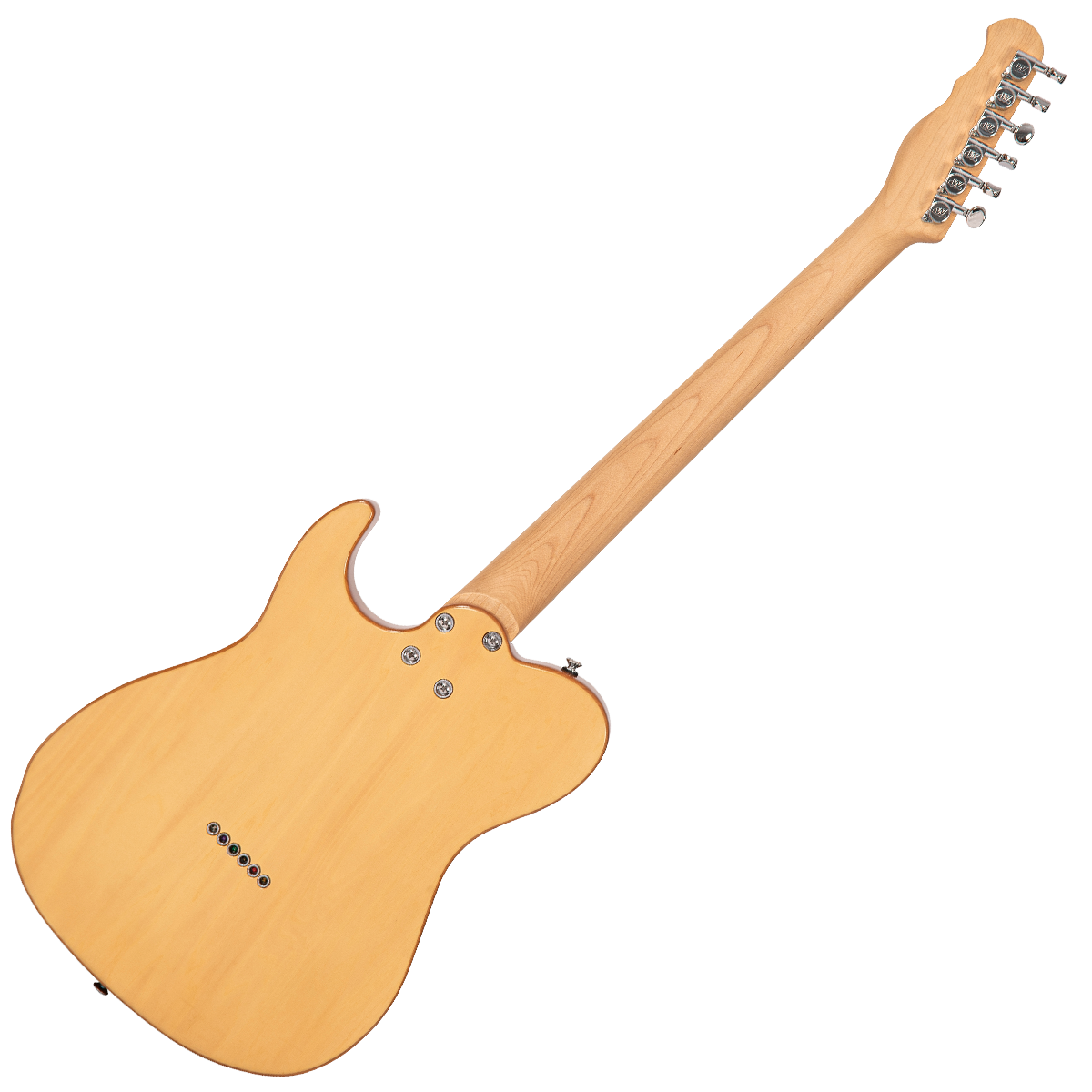 Natural Maple Fret-King Country Squire Tone Meister Electric Guitar