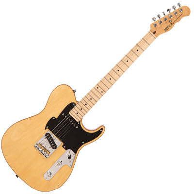 Natural Maple Fret-King Country Squire Tone Meister Electric Guitar