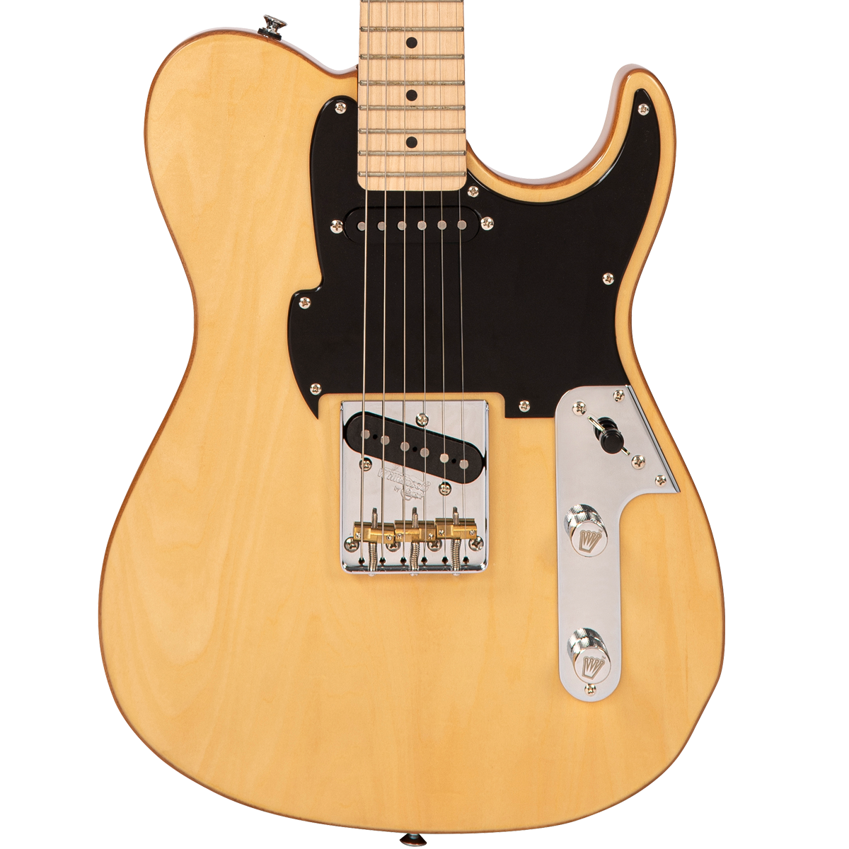 Natural Maple Fret-King Country Squire Tone Meister Electric Guitar