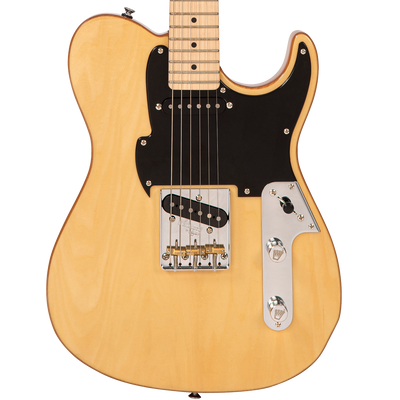 Natural Maple Fret-King Country Squire Tone Meister Electric Guitar