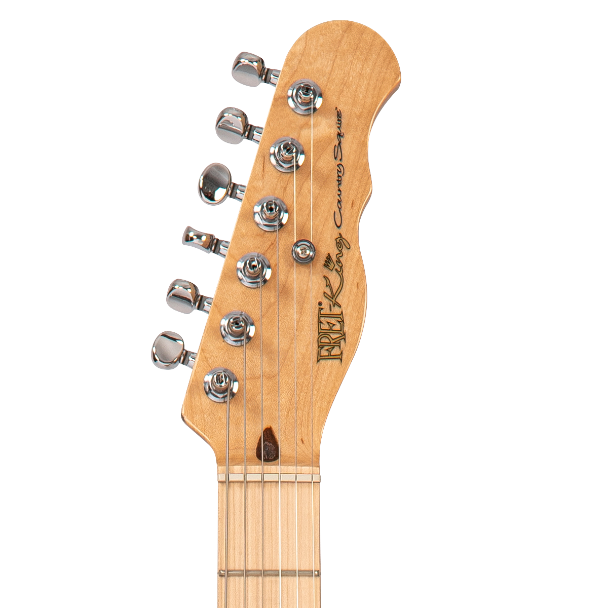 Natural Maple Fret-King Country Squire Tone Meister Electric Guitar